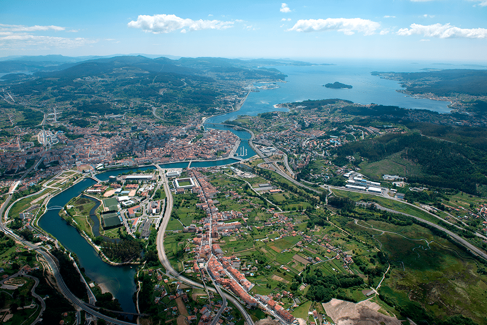 Pontevedra aérea